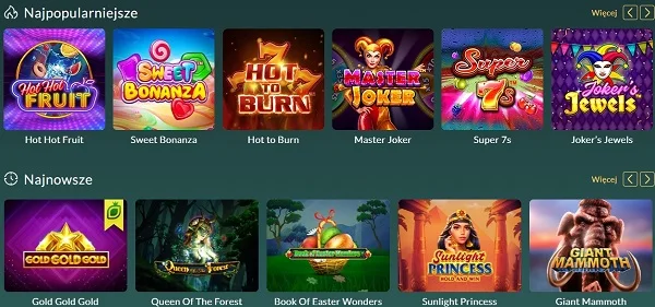 Lemon Casino games